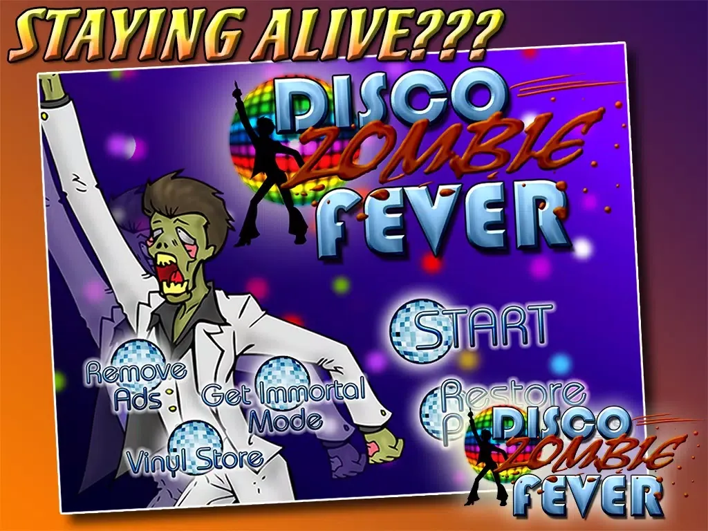 Disco Zombie Fever iPad  स्क्रीनशॉट