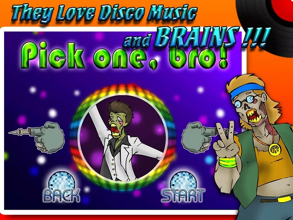 Disco Zombie Fever iPad  स्क्रीनशॉट