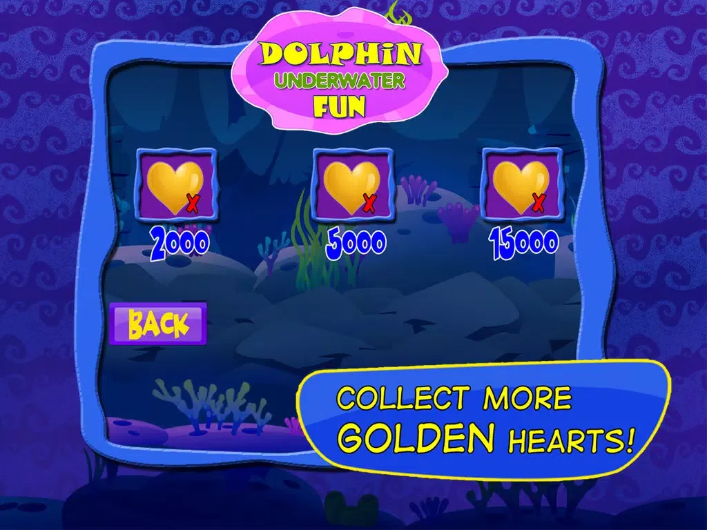 Little Dolphin Really fun Collecting Hooks Game : Free Girly Fish games for girls and boys iPad 應用截圖