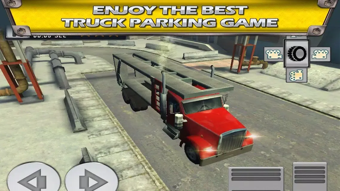 Truck Driving And Parking Race on Euro Town Hard Traffic Roads应用截图