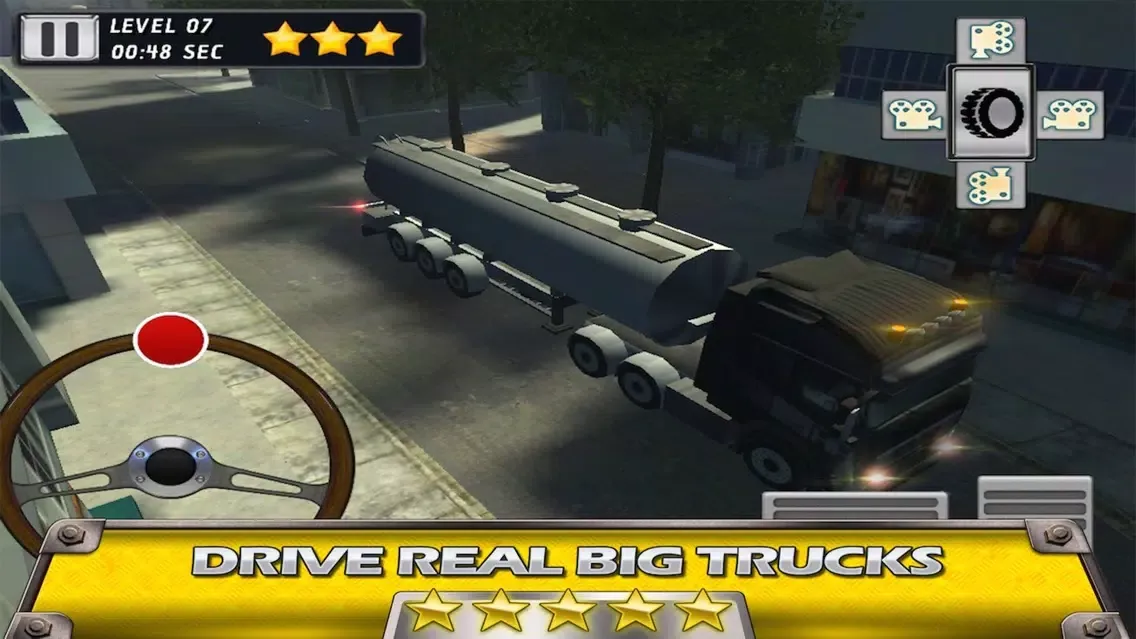 Truck Driving And Parking Race on Euro Town Hard Traffic Roads应用截图