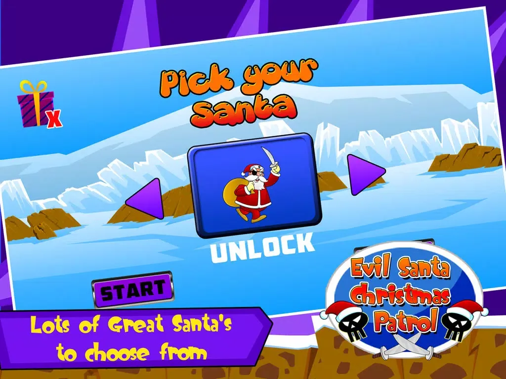 Evil Santa Christmas Patrol FREE : Take Gift & Presents From Little Boys and Girls iPad  Screenshots