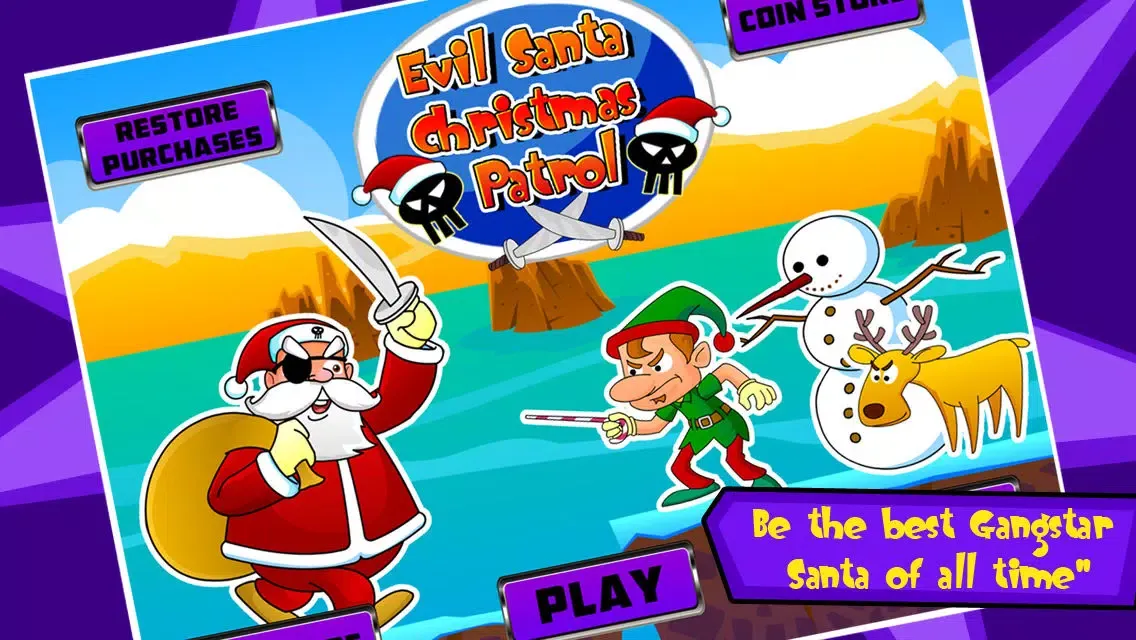 Evil Santa Christmas Patrol FREE : Take Gift & Presents From Little Boys and Girls Screenshots