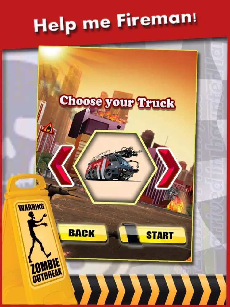 Zombies Street Racing Rage : All extreme Fire Truck Rescue Game For Really Cool Boys iPad  Ekran Görüntüleri