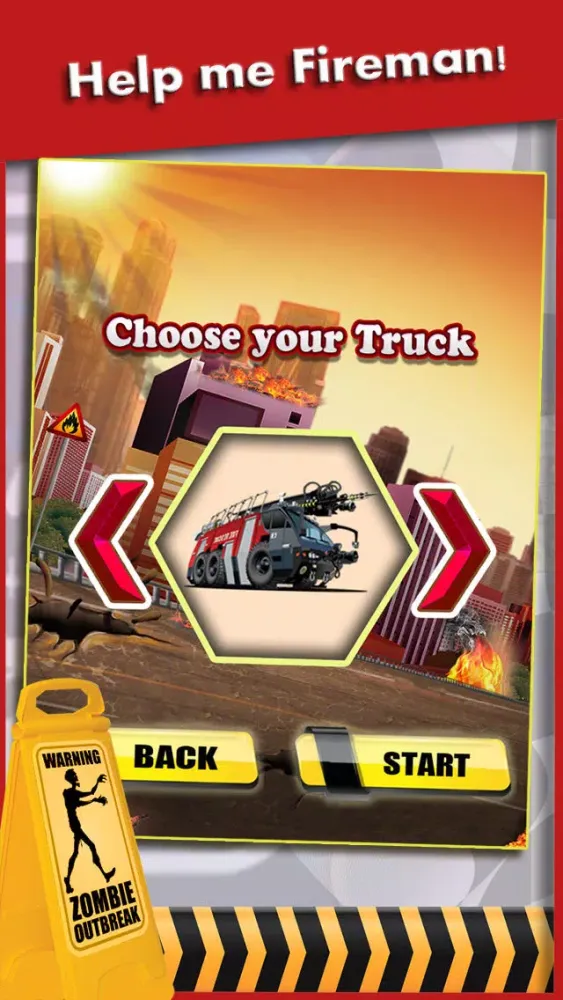 Zombies Street Racing Rage : All extreme Fire Truck Rescue Game For Really Cool Boys Ekran Görüntüleri