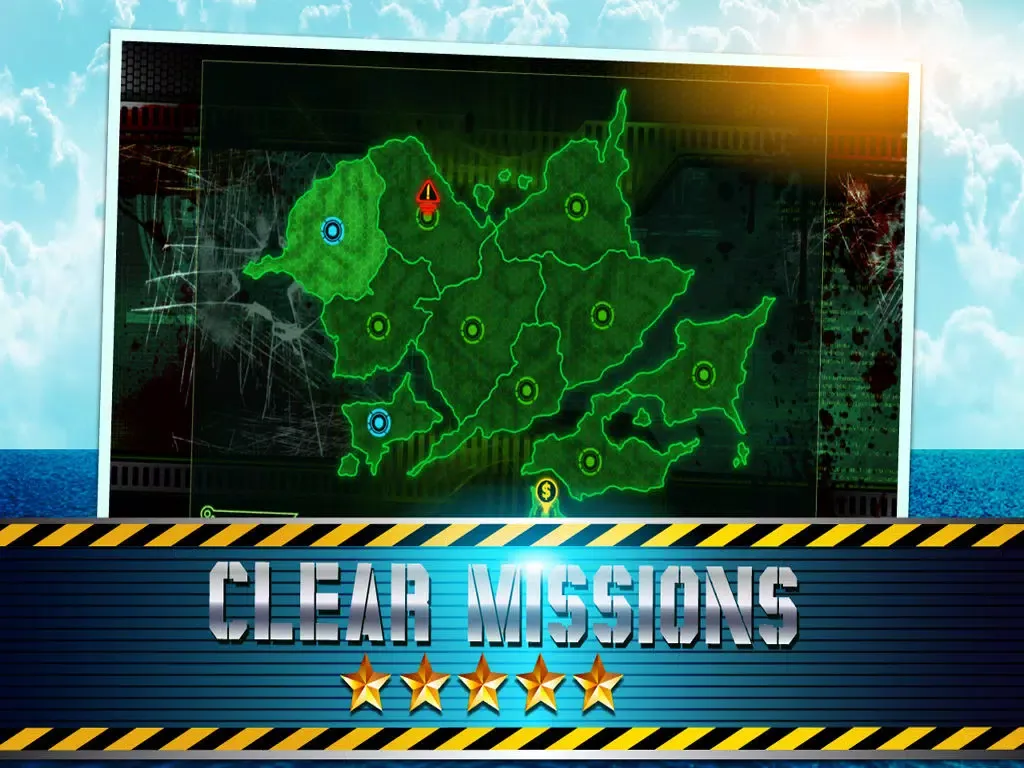 Capturas de pantalla de Norad Frontline Fighter Jet Defence: 3D airplane blast & shoot game iPad 