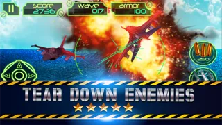 Zrzuty ekranu 3D Super sonic Jet Fighter - Mig vs Best USAF killer pilots flight sim
