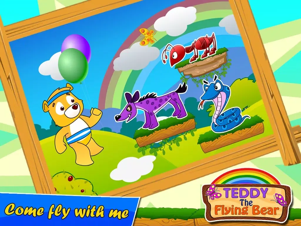 Capturas de pantalla de Flying Teddy bear Girl iPad 