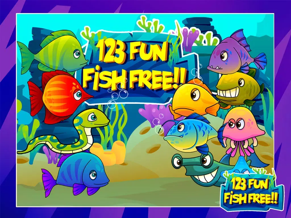 Screenshot di 123 Fun fishies Free ! iPad 