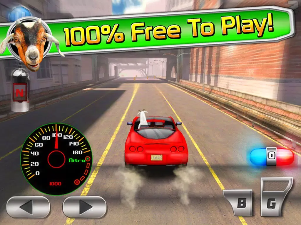 Tangkapan skrin Goats Racing Simulator iPad 