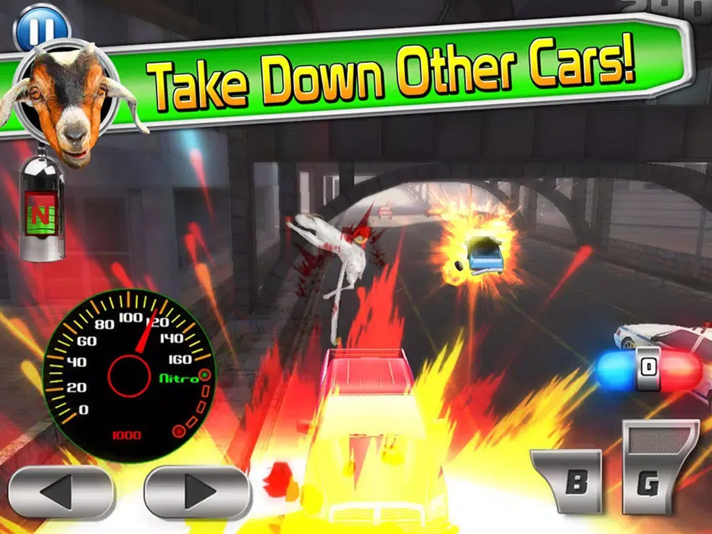 Tangkapan skrin Goats Racing Simulator iPad 
