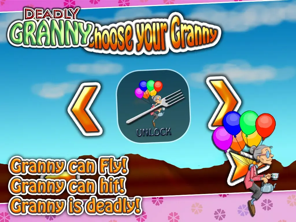 تصاویر Deadly Granny iPad 