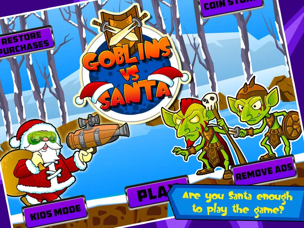 Captures d'écran de Holiday Goblins VS Christmas Santa Free: by All-Free-Fun-Games iPad 