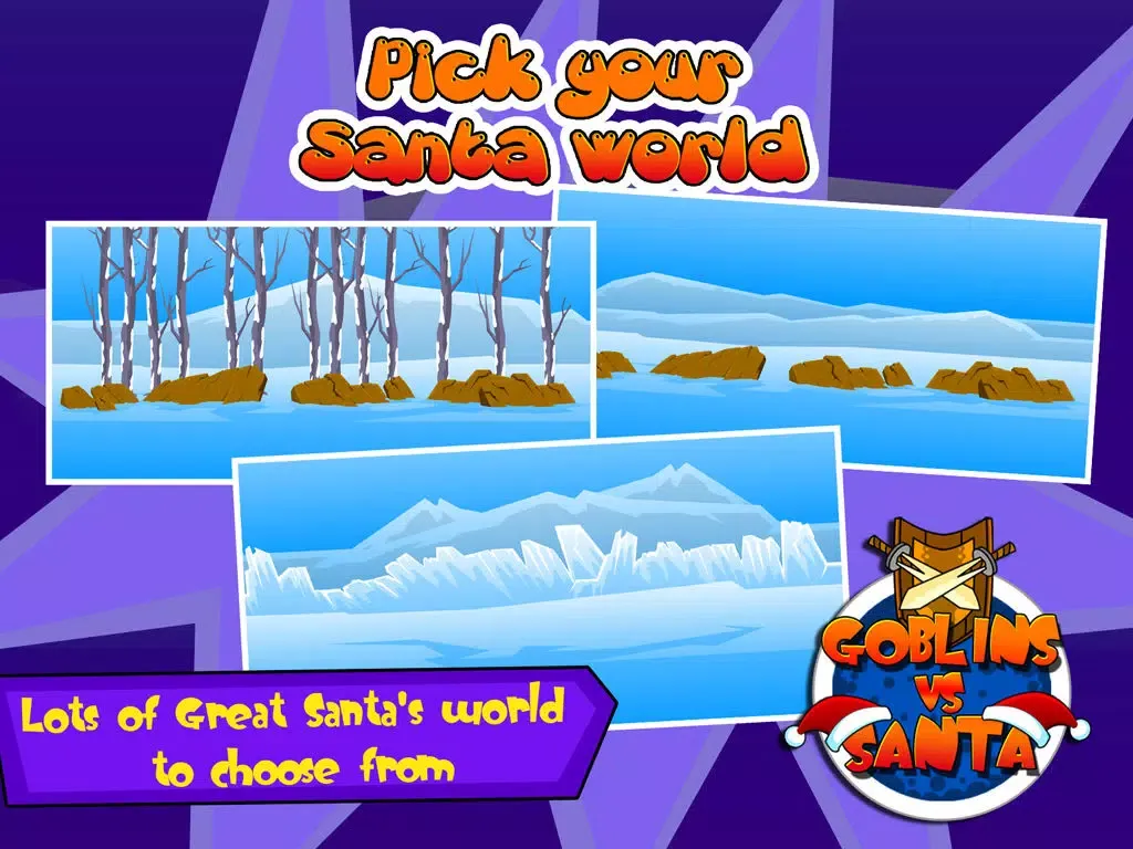 Captures d'écran de Holiday Goblins VS Christmas Santa Free: by All-Free-Fun-Games iPad 