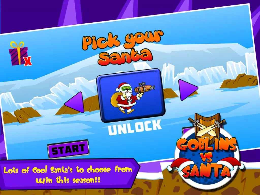 Captures d'écran de Holiday Goblins VS Christmas Santa Free: by All-Free-Fun-Games iPad 