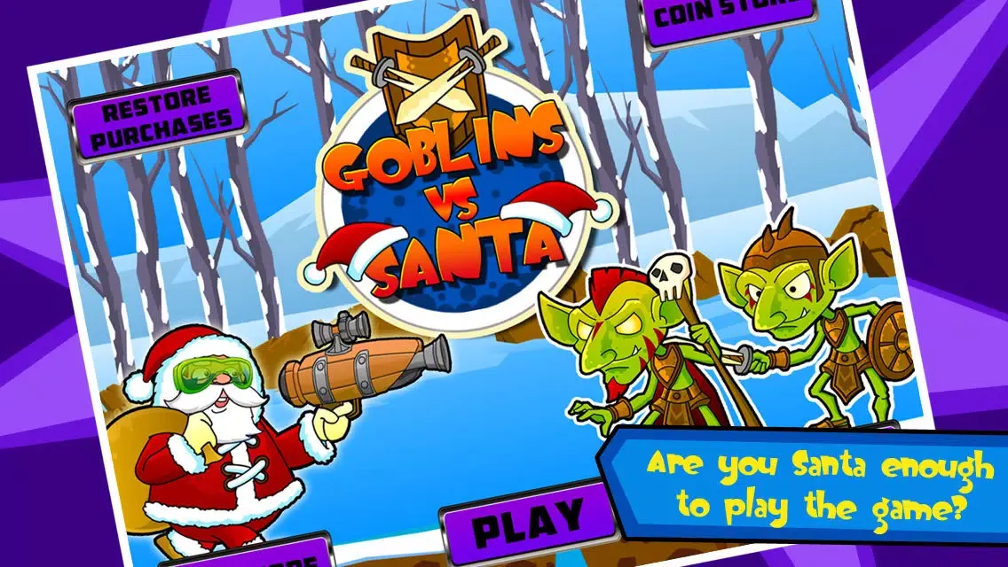 Captures d'écran de Holiday Goblins VS Christmas Santa Free: by All-Free-Fun-Games