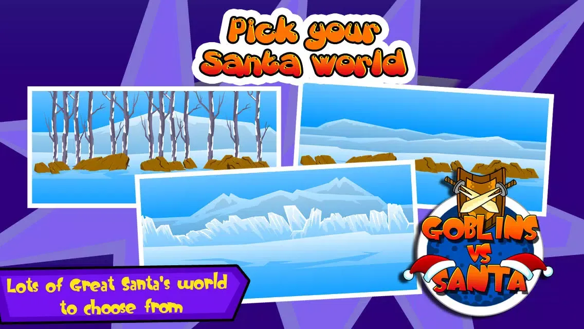 Captures d'écran de Holiday Goblins VS Christmas Santa Free: by All-Free-Fun-Games