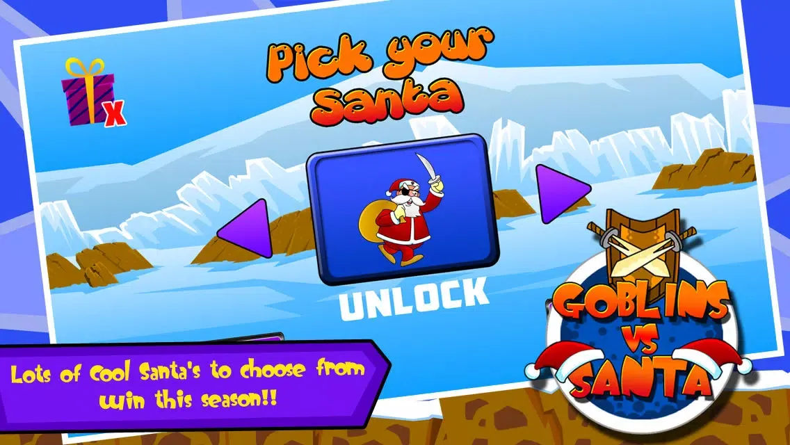 Captures d'écran de Holiday Goblins VS Christmas Santa Free: by All-Free-Fun-Games