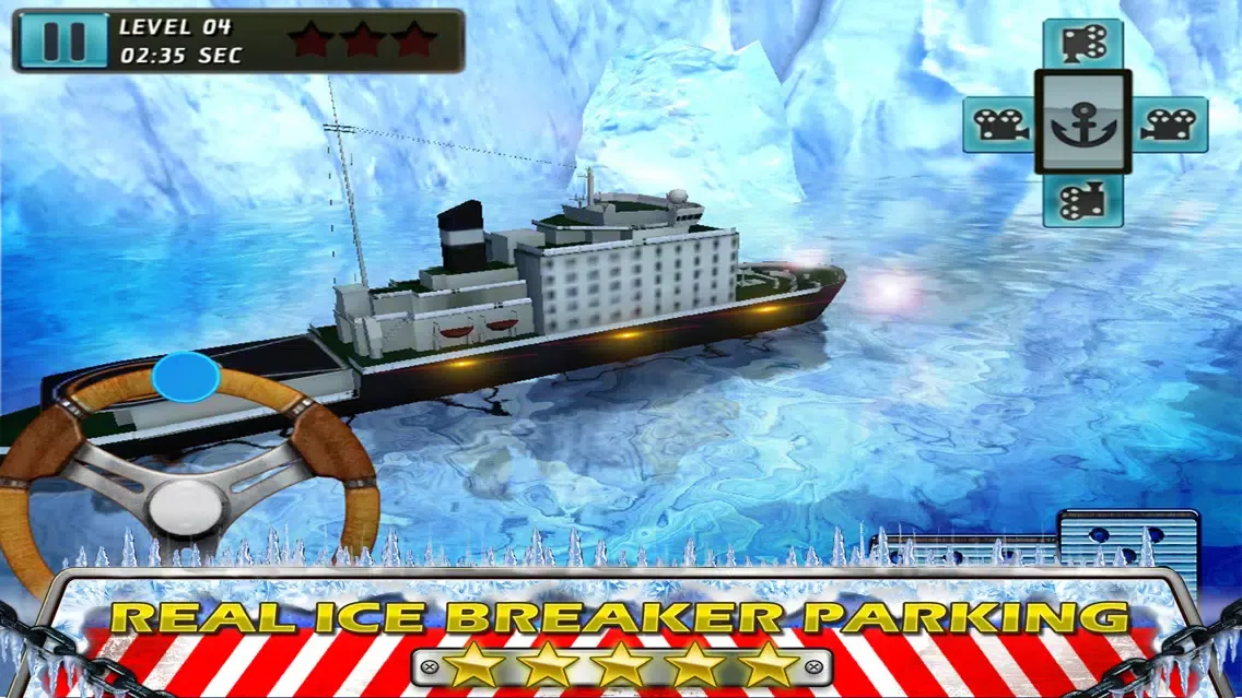 Ice-Breaker Boat Parking and Driving Ship Game of 3D Sea Rescue Missions Screenshots