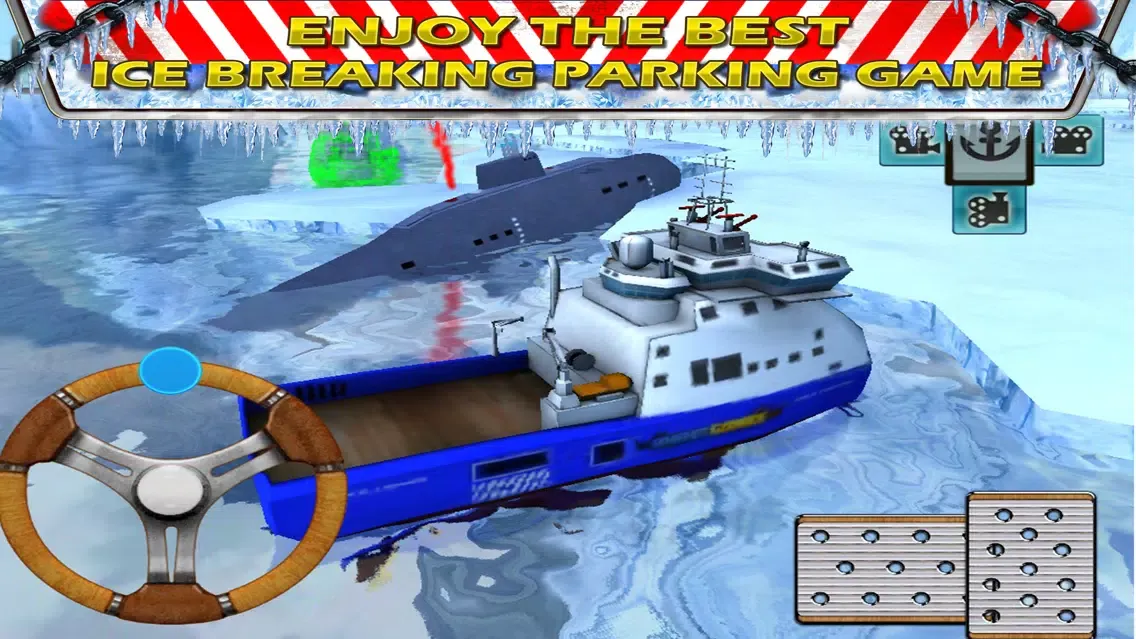 Ice-Breaker Boat Parking and Driving Ship Game of 3D Sea Rescue Missions Screenshots