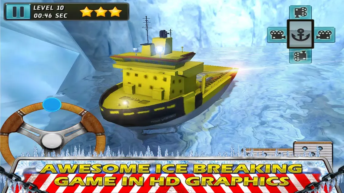 Ice-Breaker Boat Parking and Driving Ship Game of 3D Sea Rescue Missions Screenshots