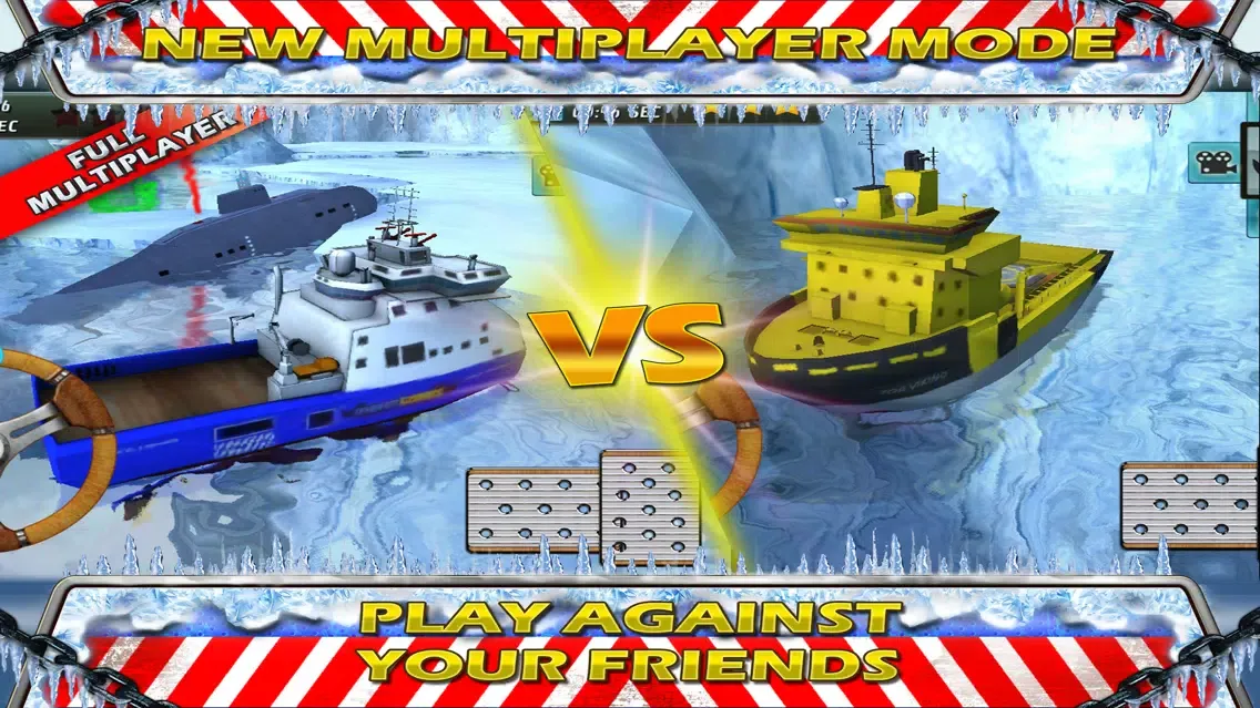 Ice-Breaker Boat Parking and Driving Ship Game of 3D Sea Rescue Missions Screenshots