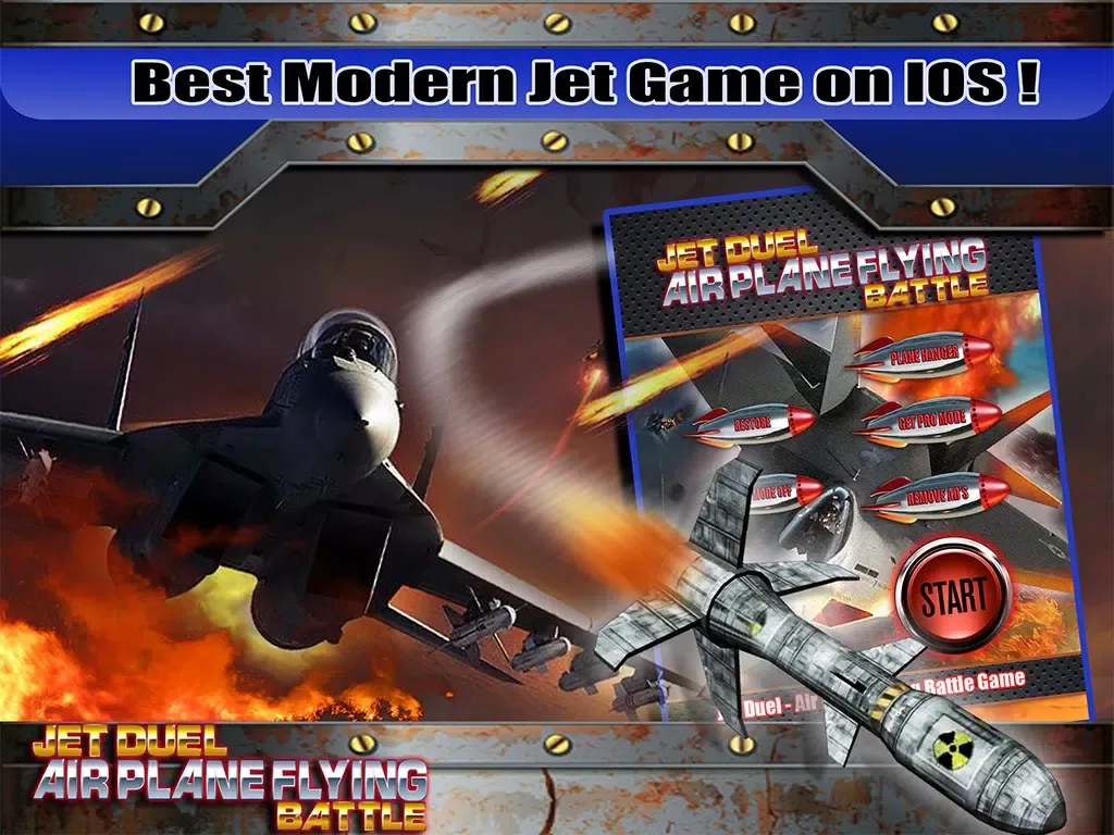 Jet Duel - AirPlane Flying Battle : Free iPad  스크린샷