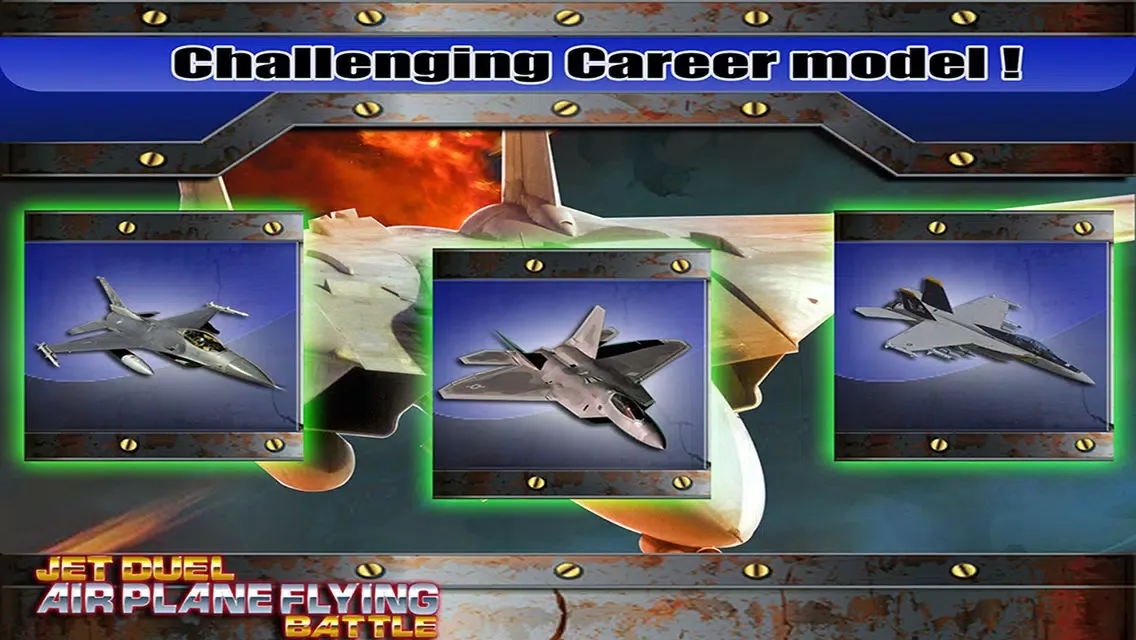 Jet Duel - AirPlane Flying Battle : Free 스크린샷