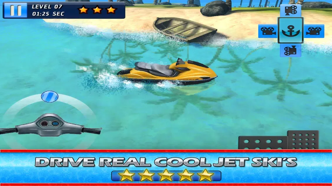 JetSki Water Sports Bike Skill Racing Ride 3D Parking Race Game स्क्रीनशॉट