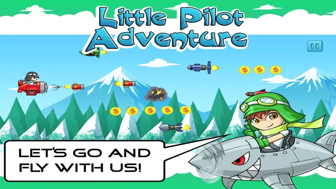 Little Limbo Pilot Adventure - Shark airplane Skies battle স্ক্রিনশট
