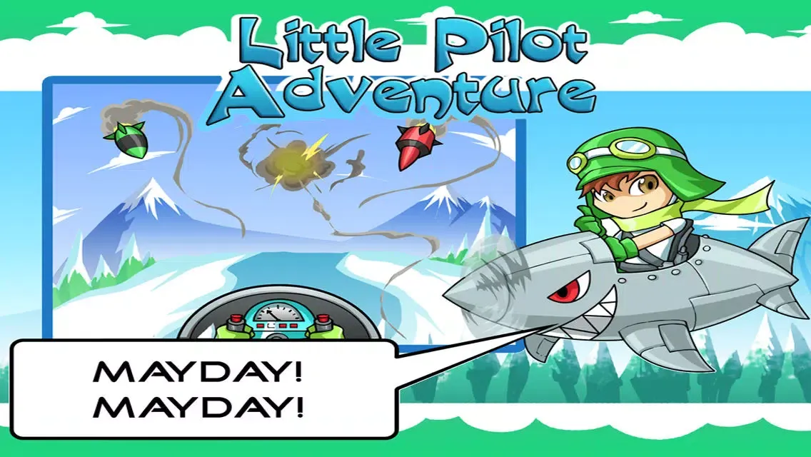 Little Limbo Pilot Adventure - Shark airplane Skies battle স্ক্রিনশট