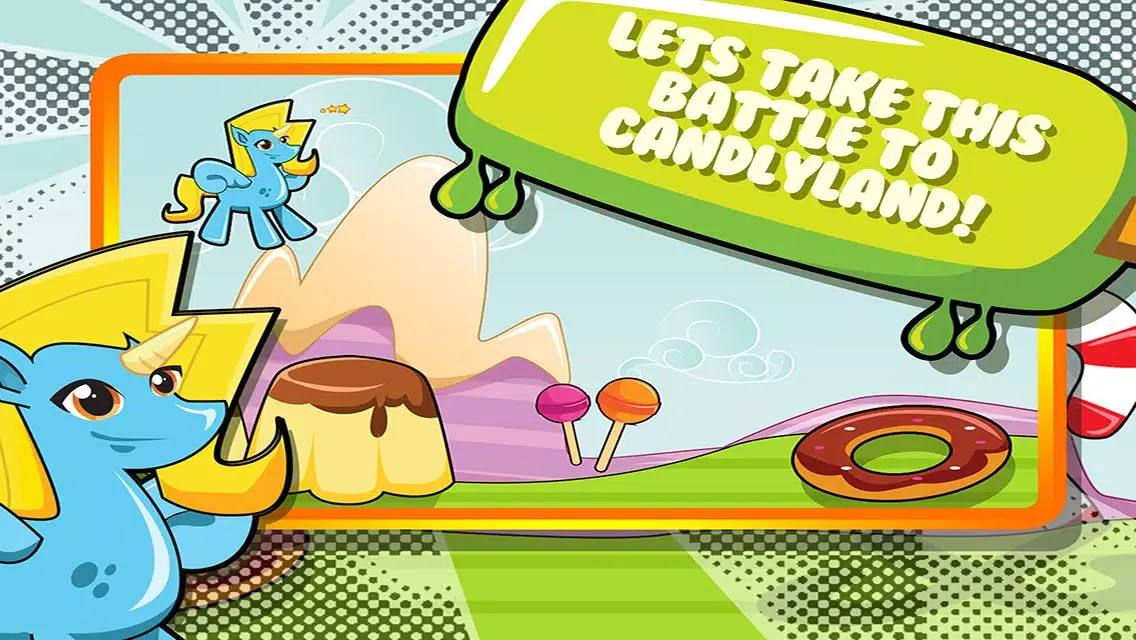 Little Unicorns in Candy land - My Fun Jumping & Flying Girly Game Screenshots