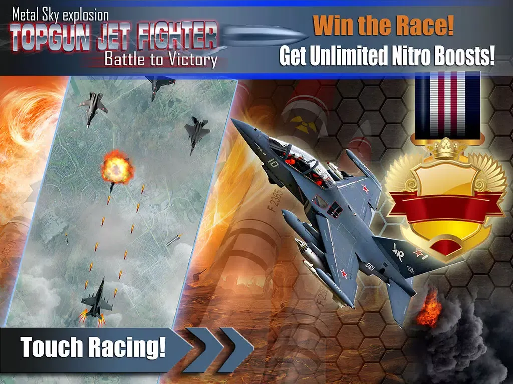 Metal Sky explosion - TopGun Jet Fighter Battle to Victory FREE Air Simulator iPad  스크린샷
