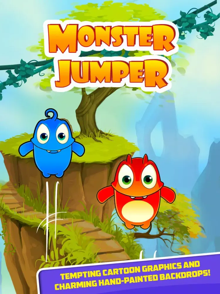 Capturas de pantalla de Monster Jump : Pro Jumping Game iPad 