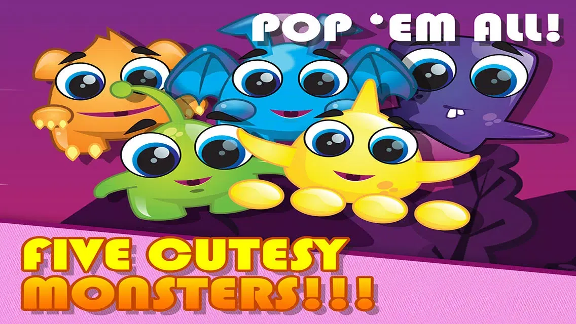 Screenshot di Crazy Monster Popper Puzzle: Addictive, Fun Popping Game Puzzle