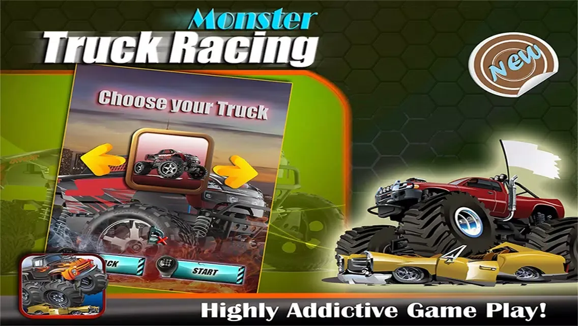 Monster Truck All Extreme Jam & Reckless Racing FREE : Crush Drive Really Big 4X4 Race Trucks應用截圖