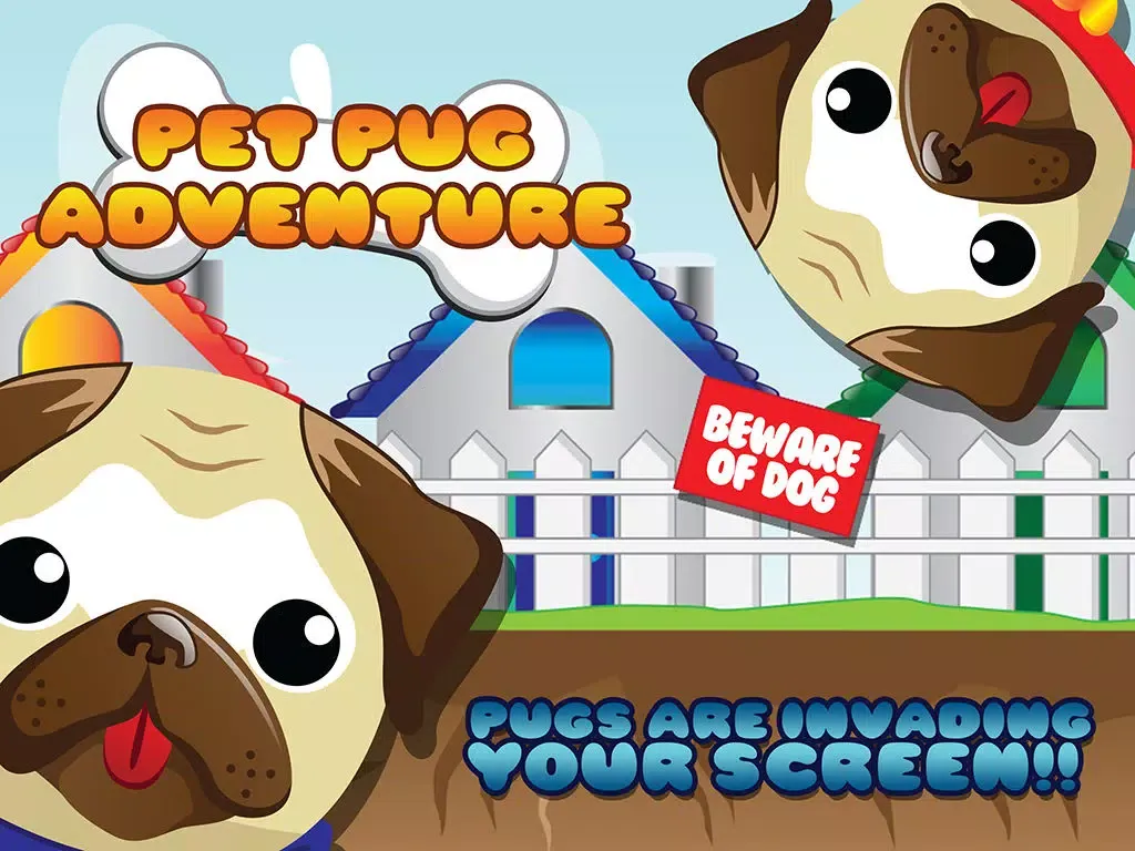 Captures d'écran de My Pet Pug Puppy Amazing Trip : Free iPad 