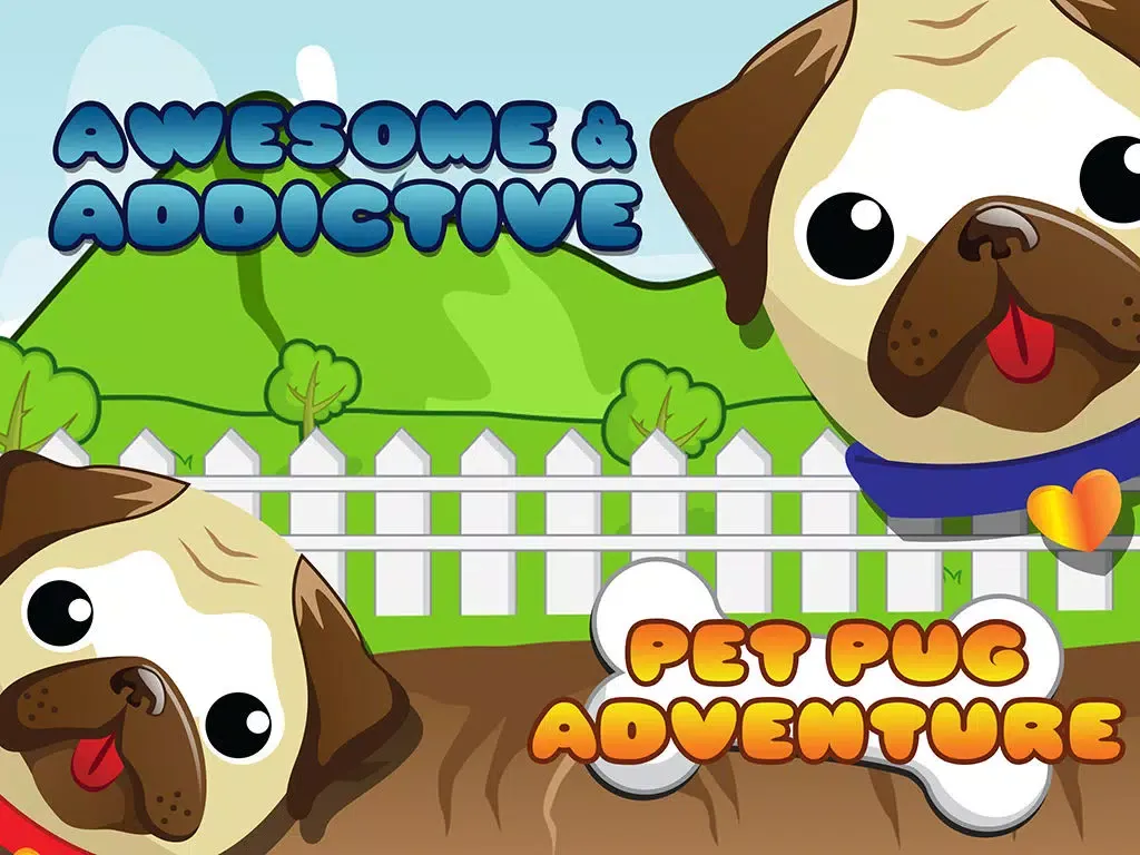 Captures d'écran de My Pet Pug Puppy Amazing Trip : Free iPad 