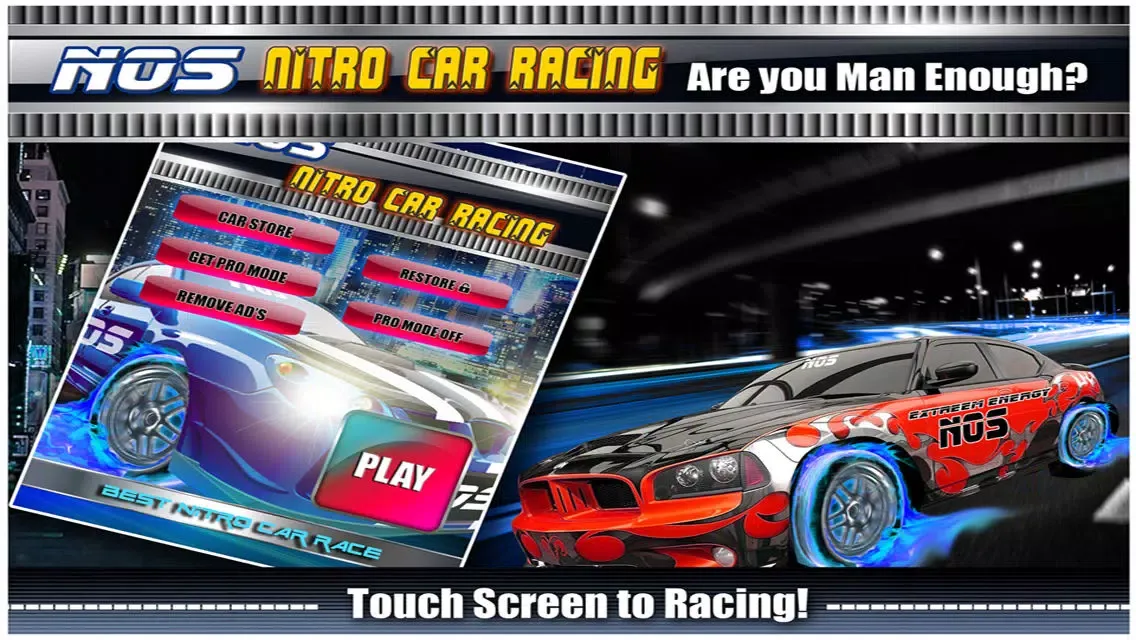 Capturas de pantalla de NOS for Airborne Speed FREE - Nitro Muscle Car infinite Race game