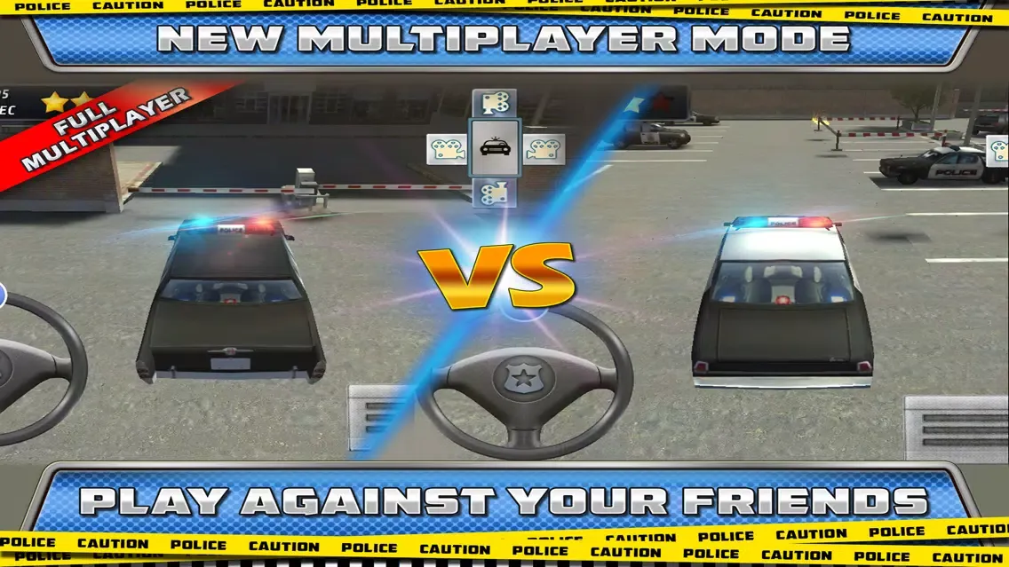 911 Highway Traffic Police Car Drive & Smash 3D Parking Simulator game应用截图