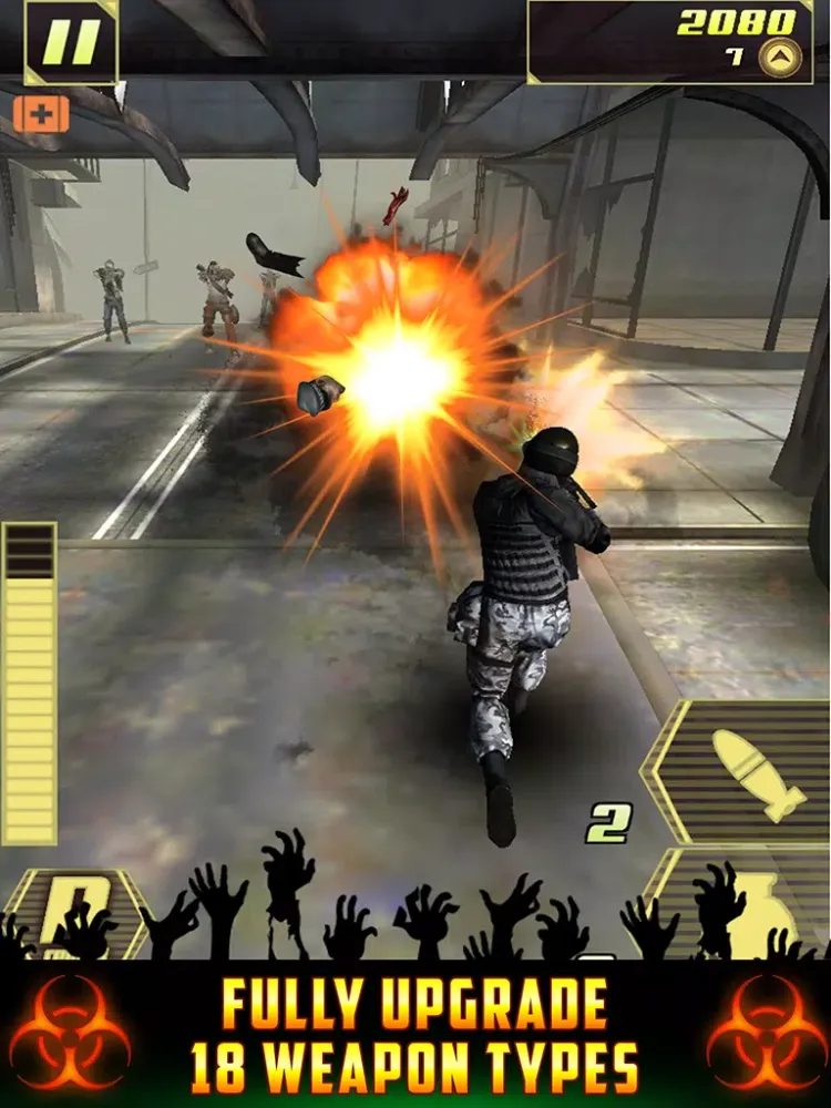 Capturas de pantalla de Zombie Plague Overkill Combat! iPad 