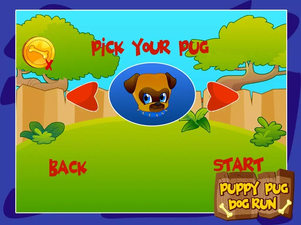 Where's my lost pet pug? Benji & Muzy on a Fun Puppy dog Running Race game for kids iPad  Screenshots