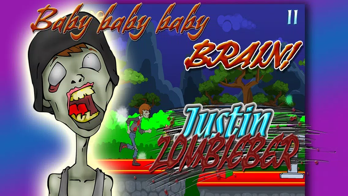 Capturas de tela do Justin Zombie