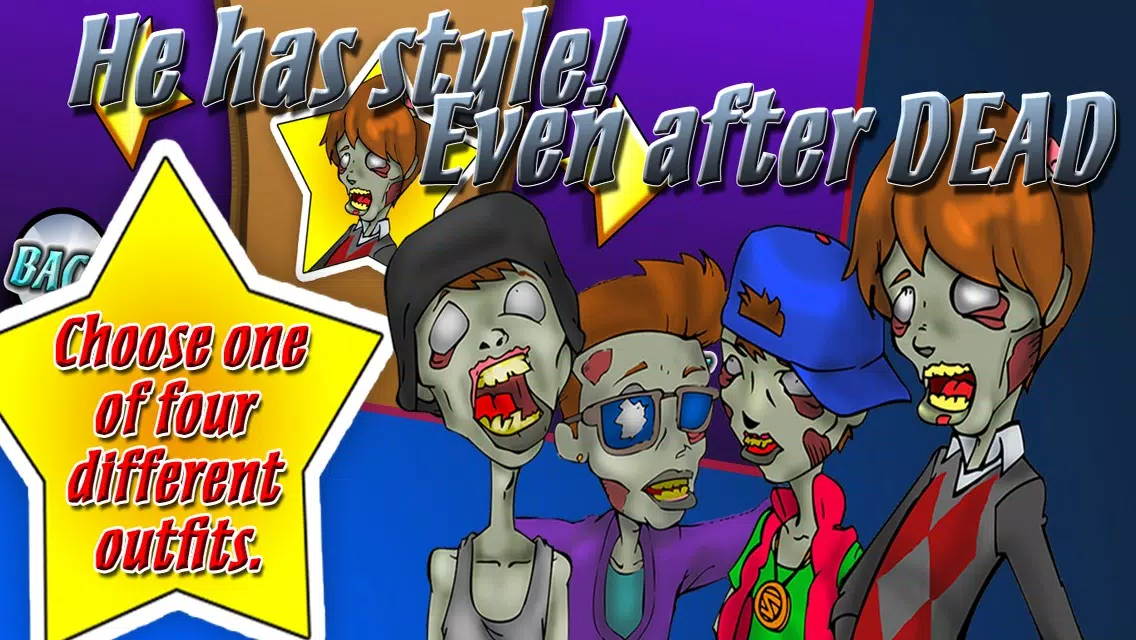 Capturas de tela do Justin Zombie