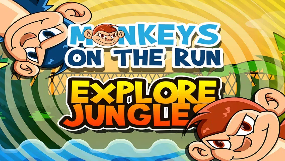 صور Smily Monkeys on the Run Free : Animal Jungle Running game