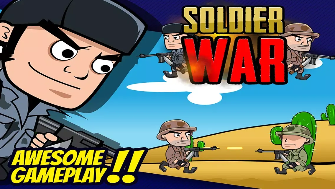 Soldier at War Free: Awesome Jungle Battle سکرین شاٹس