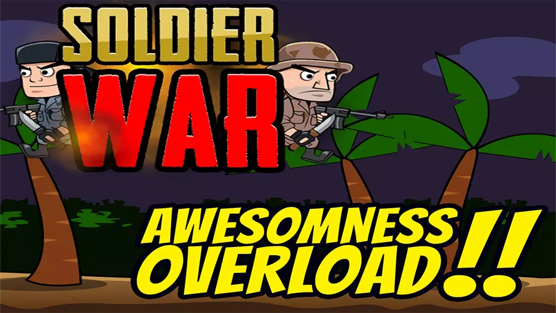Soldier at War Free: Awesome Jungle Battle سکرین شاٹس