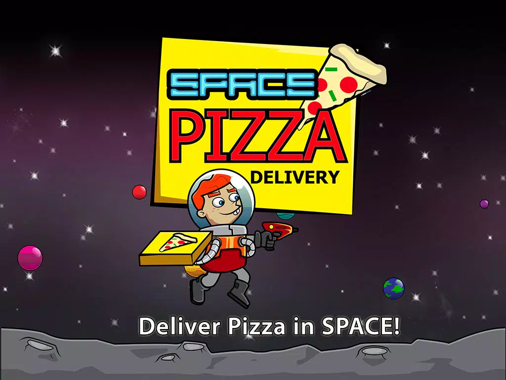 space Pizza Delivery Man Free : Lone Star nimble flight order iPad 应用截图