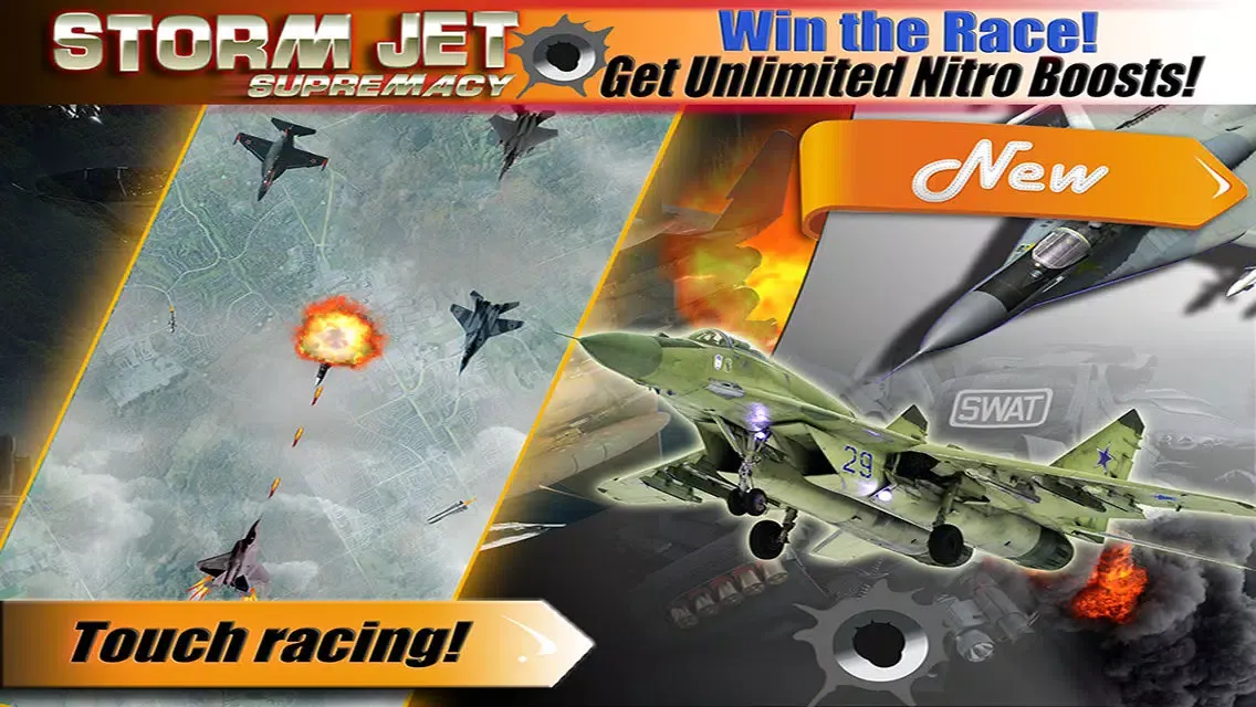 Tangkapan layar Aerial Jet Shooting War: FREE Air Combat Fighter Sim Game HD