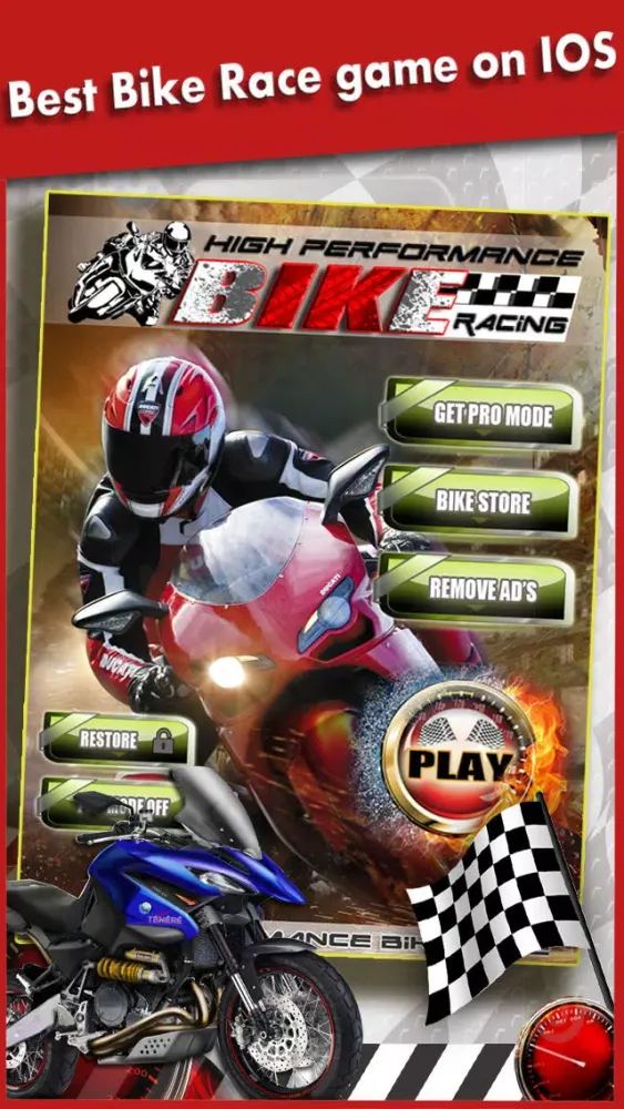 Tangkapan layar SuperBike Hot Asphalt Racing Games : Really Free High Speed Bike Race Game For Boys